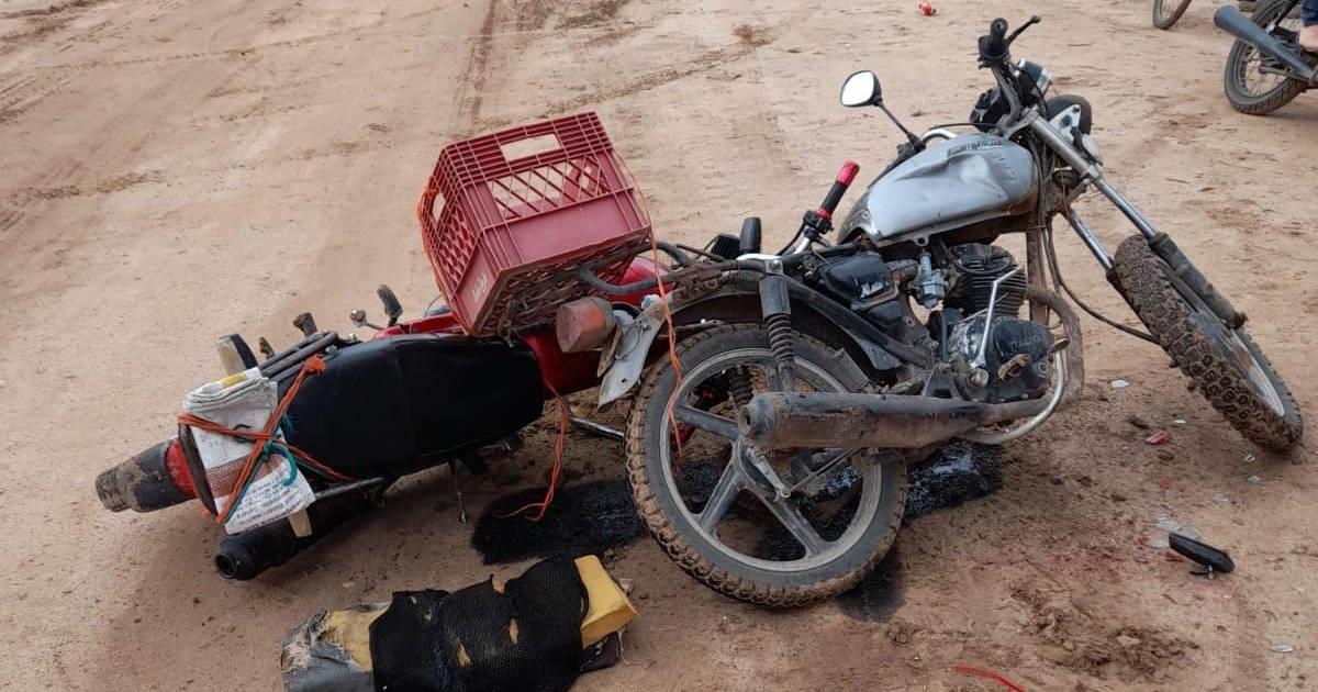 Masiaca Choque Entre Dos Motos Deja Heridos A Conductores