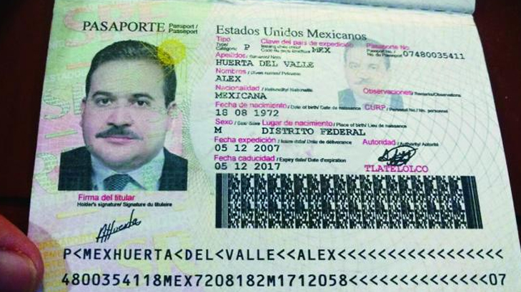 pasaportes sre falsos