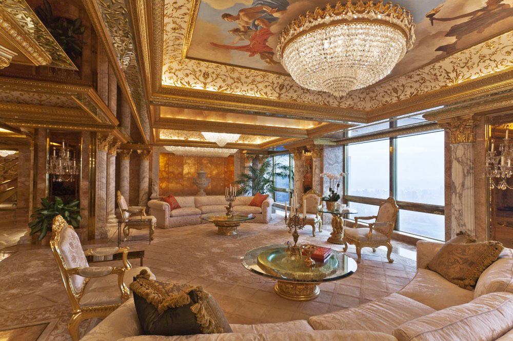 Donald Melania Trump Manhattan Penthouse 1