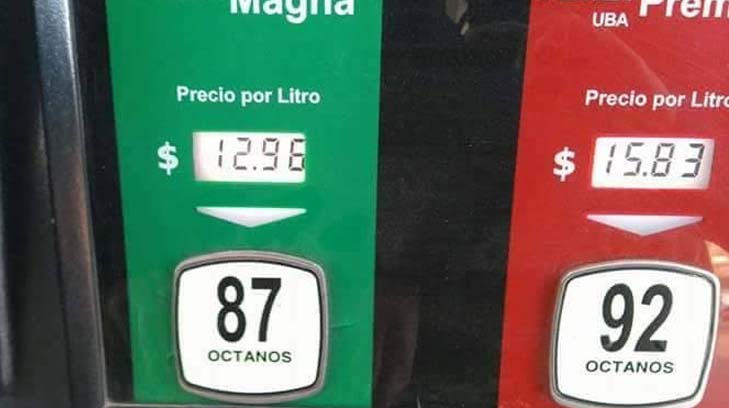 precios gasolina nogales