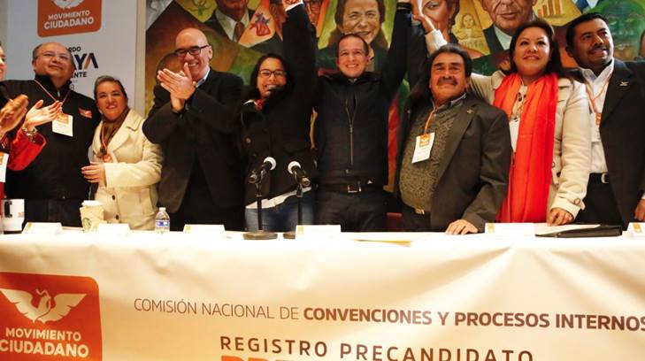 Ricardo Anaya se registra en Movimiento Ciudadano