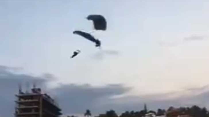video paracaidistas oaxaca