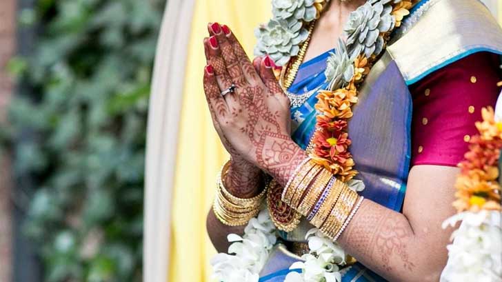 boda india mujer