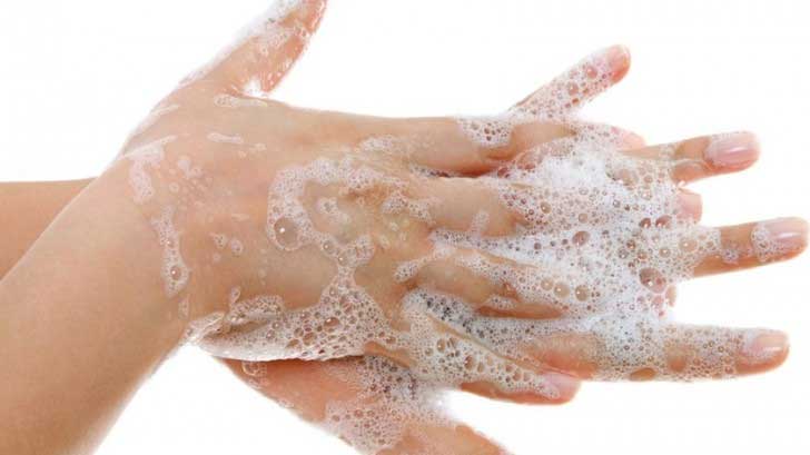 lavado manos imss