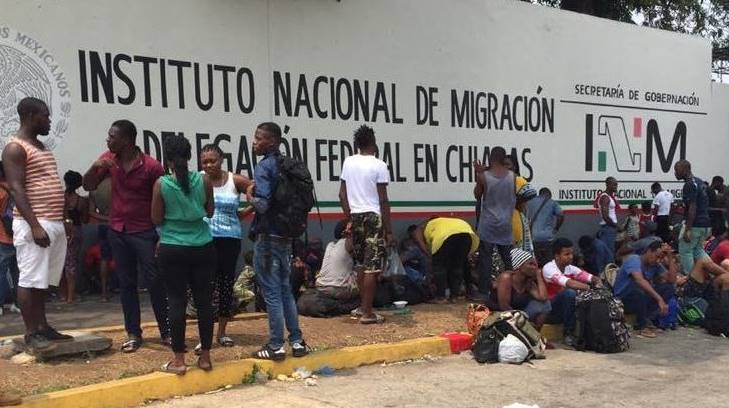 migrantes africanos dos