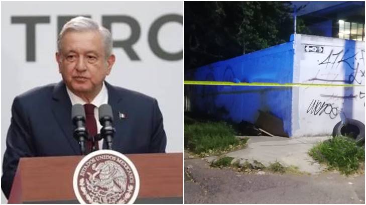 amlo y muertitos en bolsas