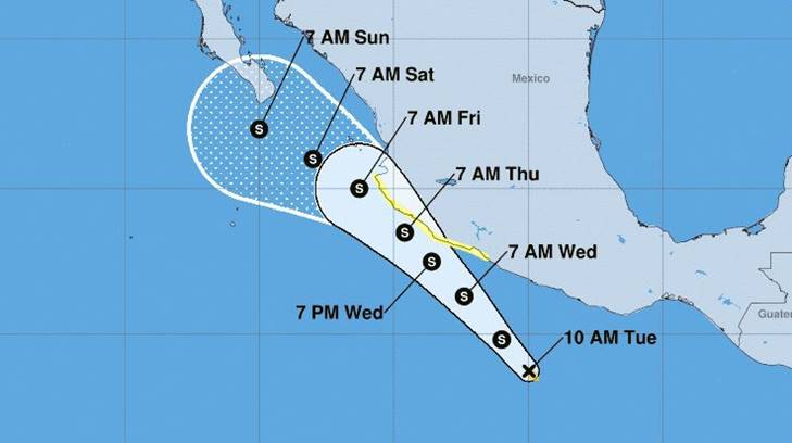 trayectoria de lorena en méxico