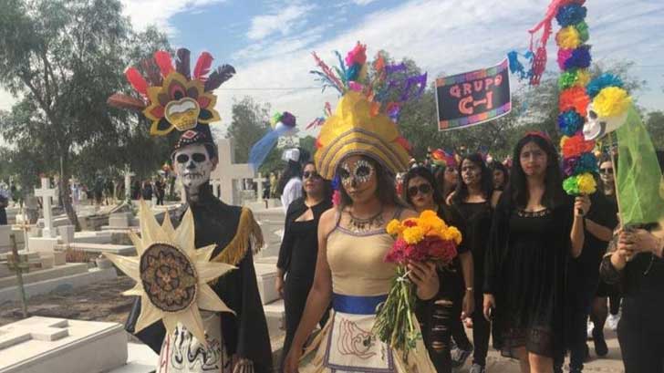 marcha catrinas imss enfermeria1