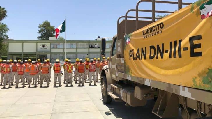 Lluvias en Hermosillo; Guardia Nacional prepara plan de emergencia