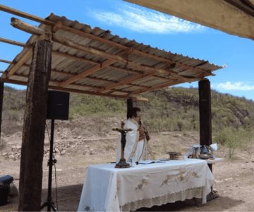 Realizan misa por una próspera temporada de lluvias en la Región de Mayo
