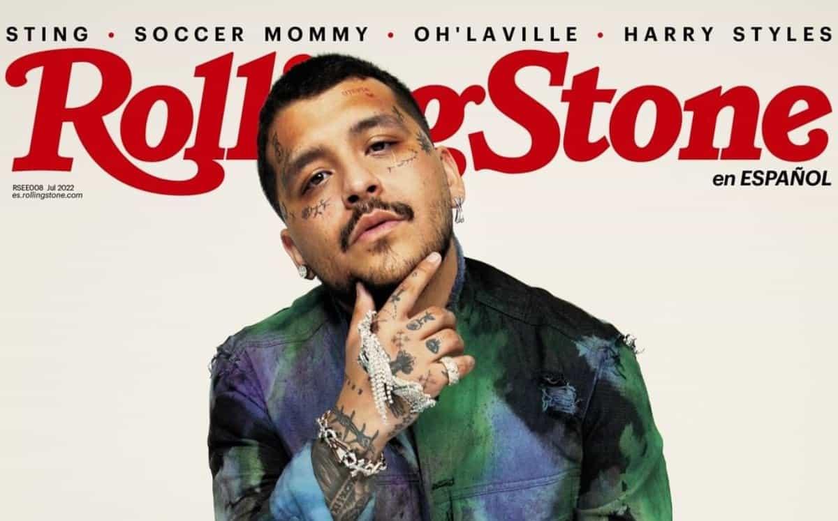 Christian Nodal aparece en la portada de Rolling Stone