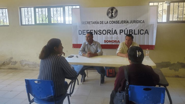 Defensoría Pública del Estado ofrece asesoría jurídica gratuita a Guarijíos