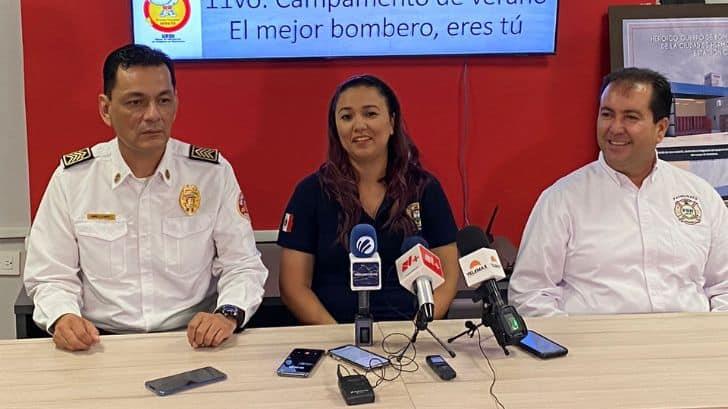 Bomberos de Hermosillo invita a niños y niñas a campamento de verano