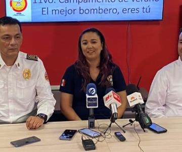 Bomberos de Hermosillo invita a niños y niñas a campamento de verano