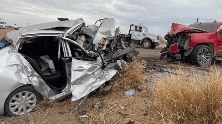 Mueren cinco personas en accidente en la carretera a Bahía de Kino