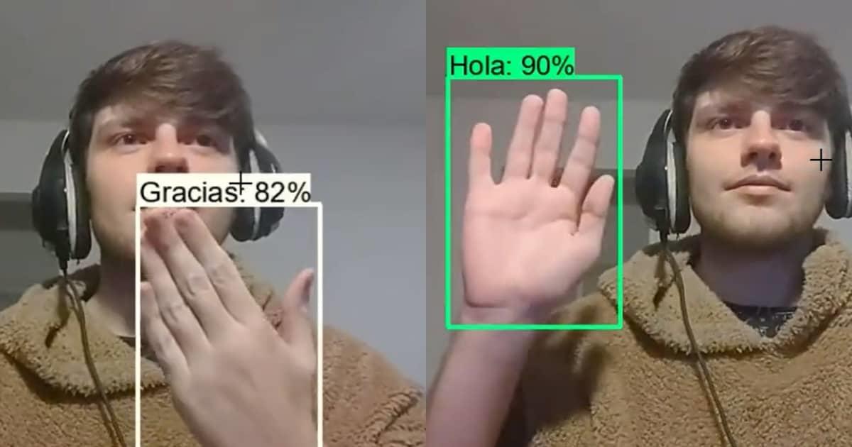 Joven desarrolla sistema para traducir al instante la Lengua de Señas