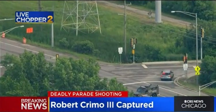 Capturan a Robert Bobby E. Crimo III, responsable de tiroteo en Chicago