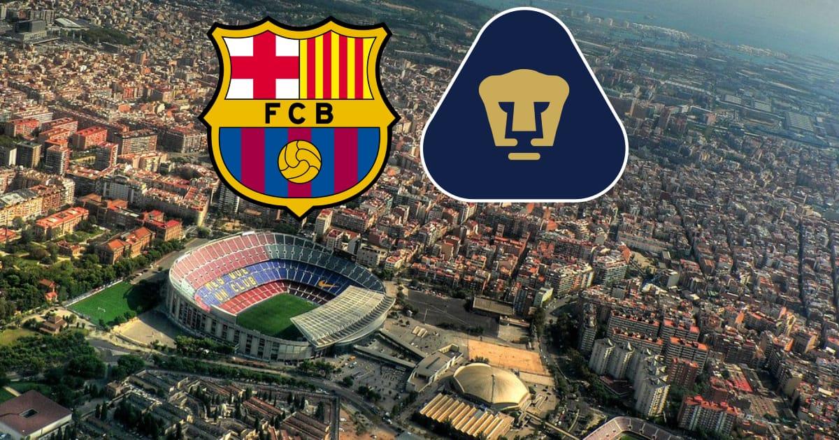 Pumas será el rival del Barcelona en el juego por el Trofeo Joan Gamper