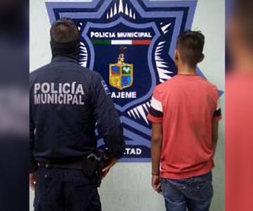 Detienen a menor tras sorprenderlo asaltando a una mujer en Ciudad Obregón