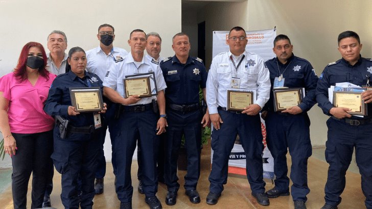 Hermosillo: ellos son los reconocidos Policías de Mayo