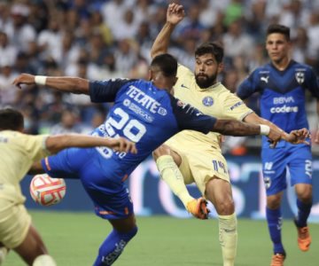 América  pierde en Monterrey pese a gol de Cabecita Rodríguez