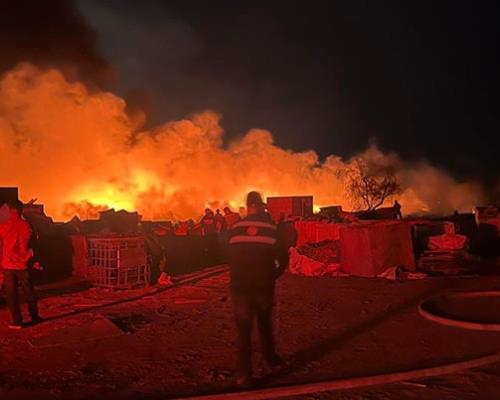 Se incendia bodega con químicos al poniente de Hermosillo