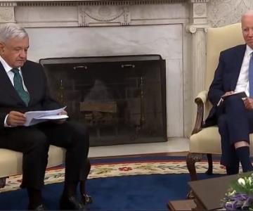 López Obrador y Joe Biden emiten mensaje desde la Casa Blanca