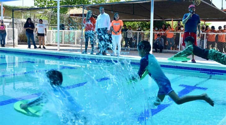 Astiazarán clausura campamento del IDJH con convivencia