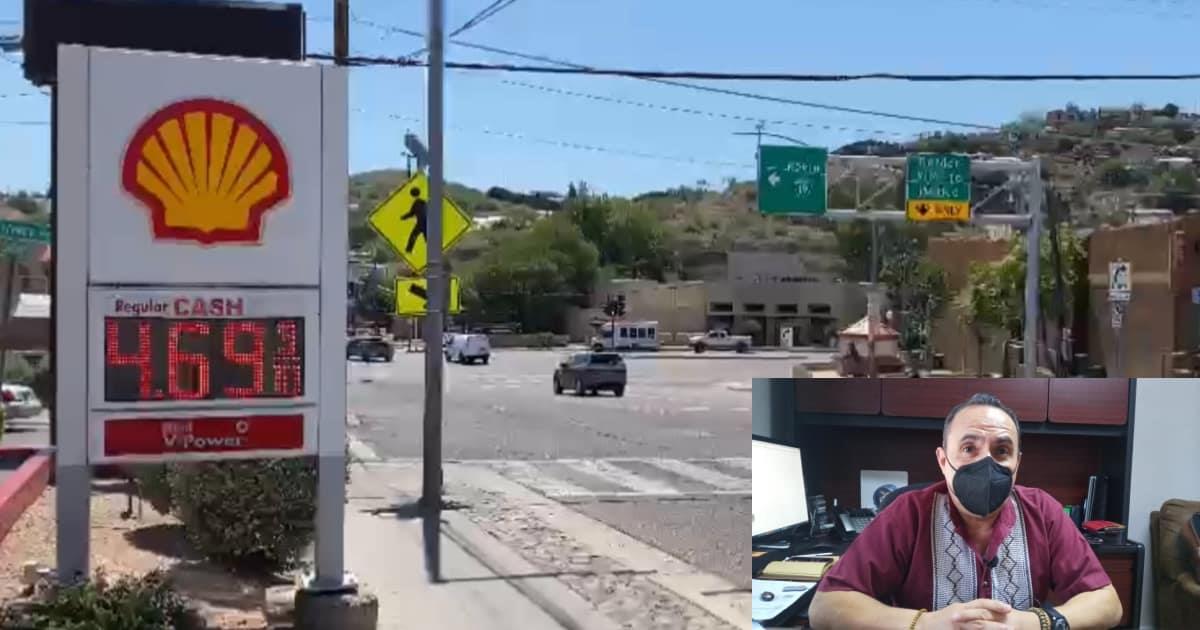Arizonenses cruzan a Nogales por gasolina barata y benefician a comercios