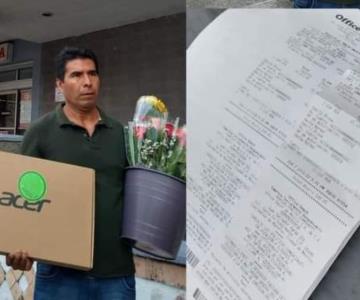 Indigna venta de computadora descompuesta a padre de familia en Cuernavaca