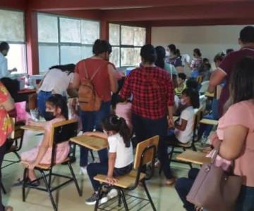 Vacunación de menores de 5 a 11 años inicia con buena respuesta en Navojoa