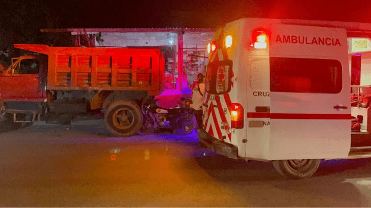 Casco salva la vida de un motociclista en Navojoa