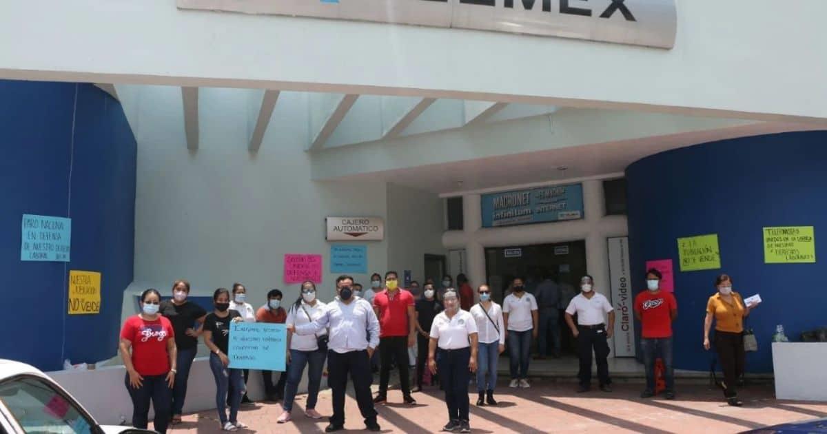 Telmex garantiza servicios de telecomunicaciones ante huelga