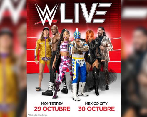 La WWE regresa a México con varias de sus estrellas