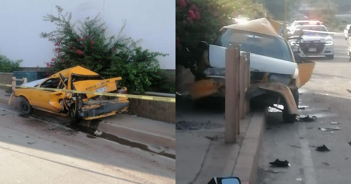 Taxista muere aplastado por su propio auto en la Nuevo Nogales