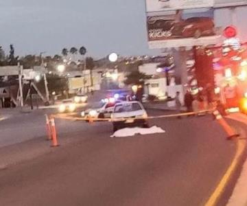 Muere hombre atropellado por taxista en Nogales