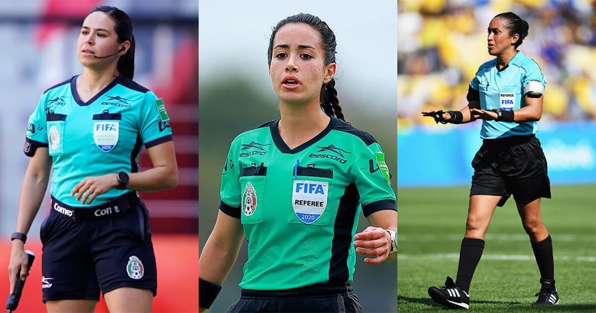Árbitros mujeres dirigirán partido de futbol profesional en México