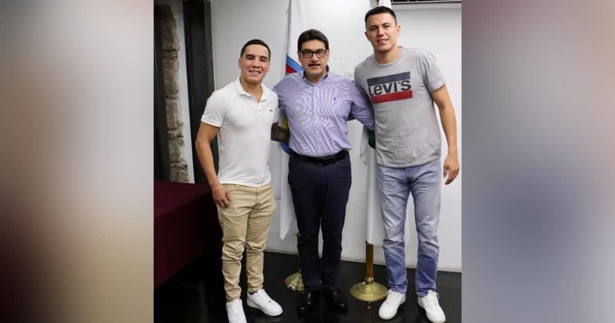Óscar Valdez y Paco Cruz impulsan a jóvenes talentos de Nogales