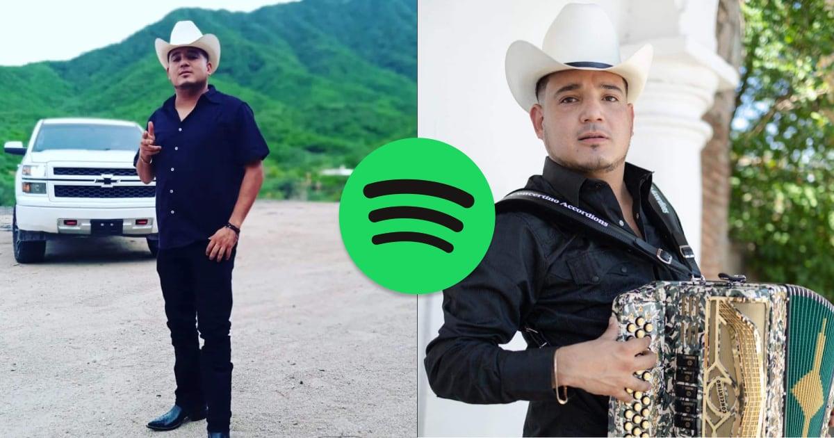 El navojoense Betillo Guerrero lidera las listas de Spotify en tres países