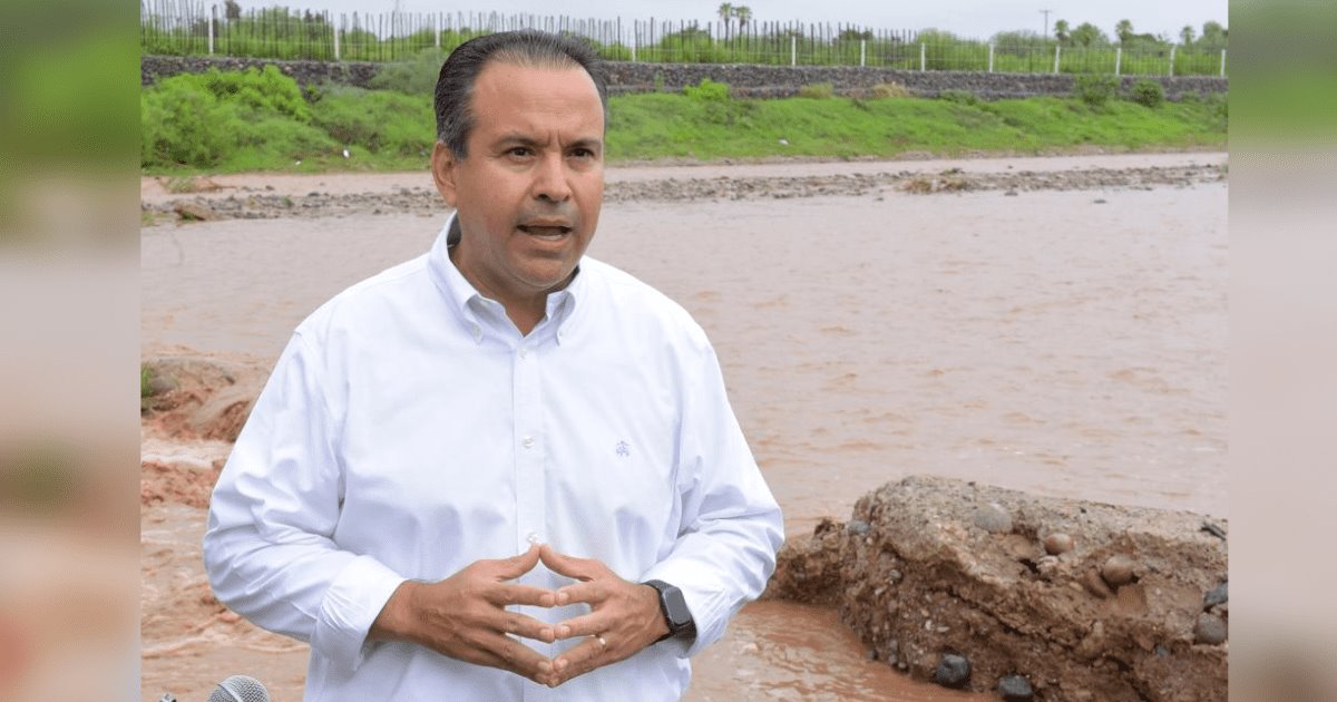 Antonio Astiazarán manda mensaje sobre las lluvias en Hermosillo