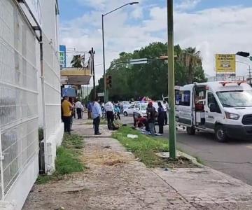 Repartidor de comida muere en aparatoso choque en Centro de Hermosillo