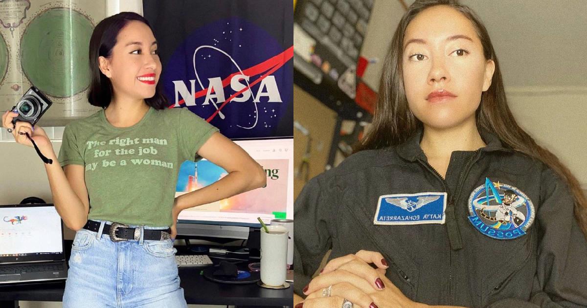 Astronauta Katya Echazarreta, reconocida como orgullo mexicano por AMLO