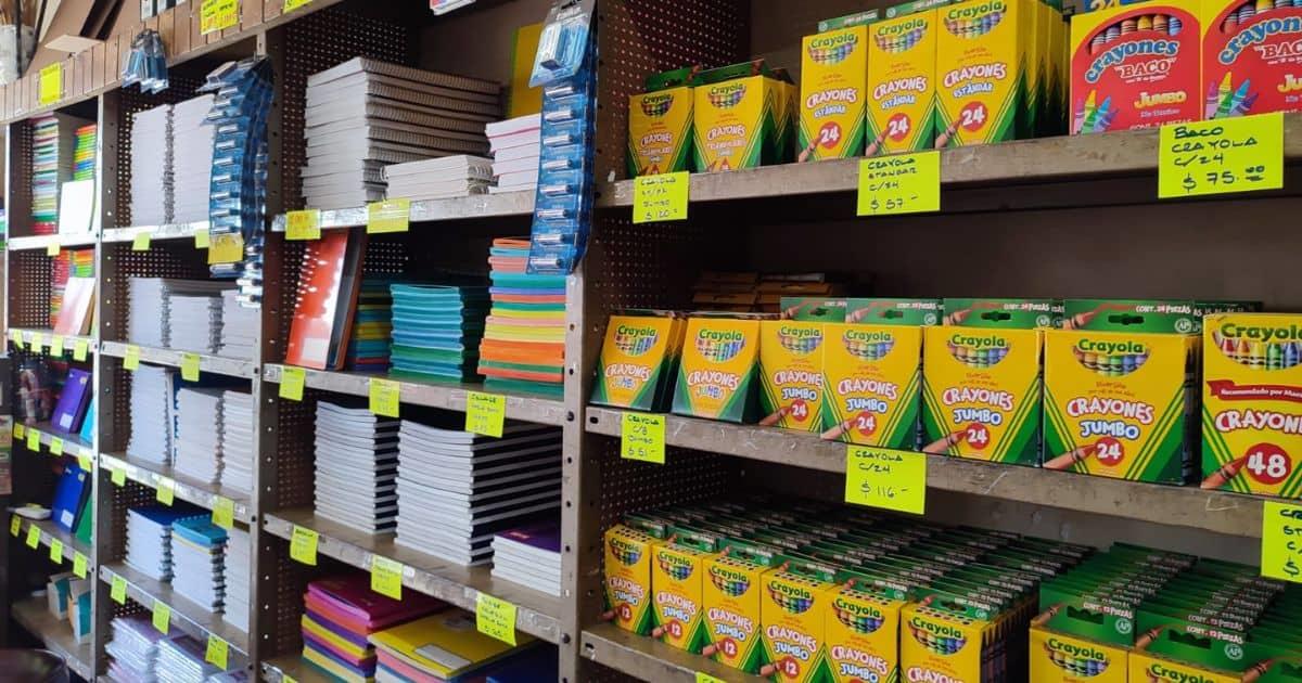 ¿Subieron de precio los útiles escolares en papelerías de Hermosillo?