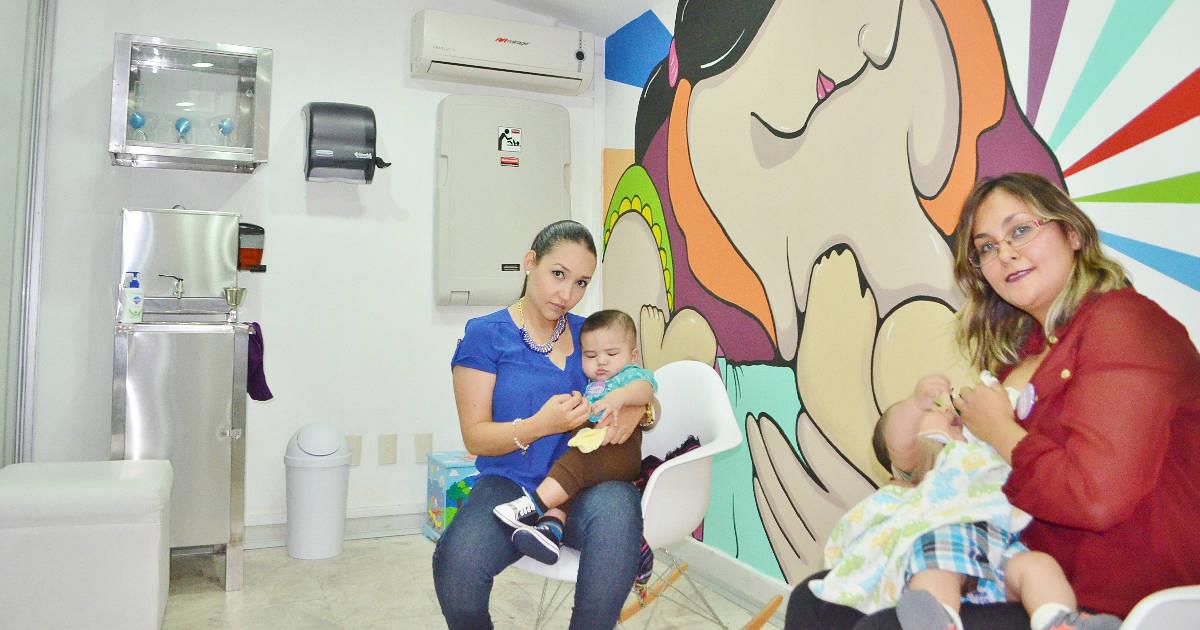 Secretaría del Trabajo y Previsión Social inagura sala de lactancia materna