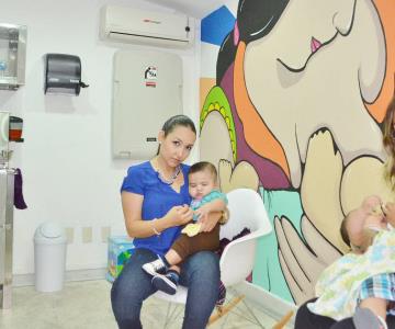 Secretaría del Trabajo y Previsión Social inagura sala de lactancia materna