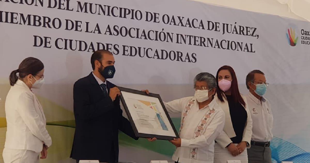 Oaxaca de Juárez se suma a Asociación Internacional de Ciudades Educadoras