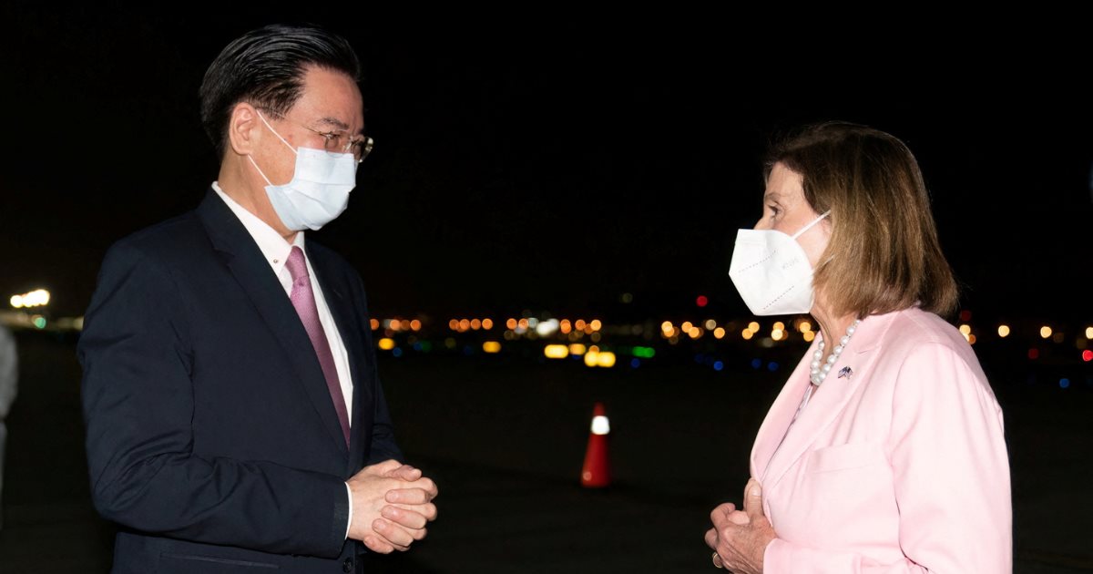 Taiwán defiende la visita de Nancy Pelosi