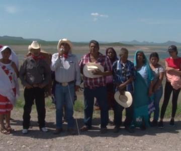 Etnia Yaqui realiza documental sobre sequía en la presa Oviáchic