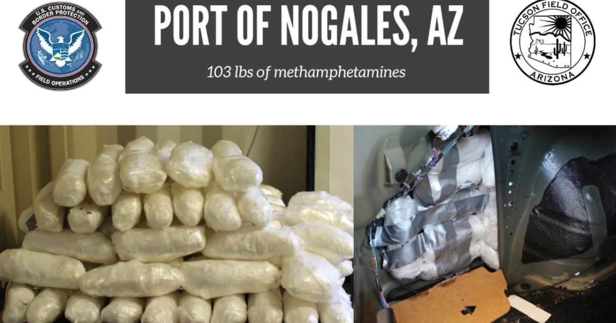Decomisan fuertes cargamentos de droga en frontera de Nogales