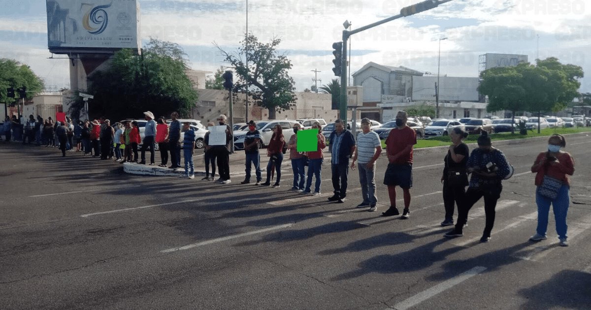 Retiran bloqueo de calles de Hermosillo; Unión mantendrá plantón en la CFE
